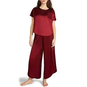 BB Dakota Women's Satin 2-Piece Lounge Set
